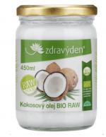 Kokosový olej 100% panenský BIO RAW 450ml