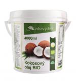 Kokosový olej 100% panenský BIO 4000 ml