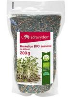 Brokolice BIO - semena na celoroční klíčení 200g