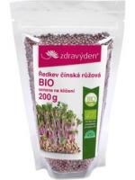 Ředkev čínská růžová BIO - semena na celoroční klíčení 200g