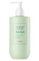 Cure Saponaria  Aloe Gel  Sprchový Gel  -Tělový gel s obsahem aloe saponaria